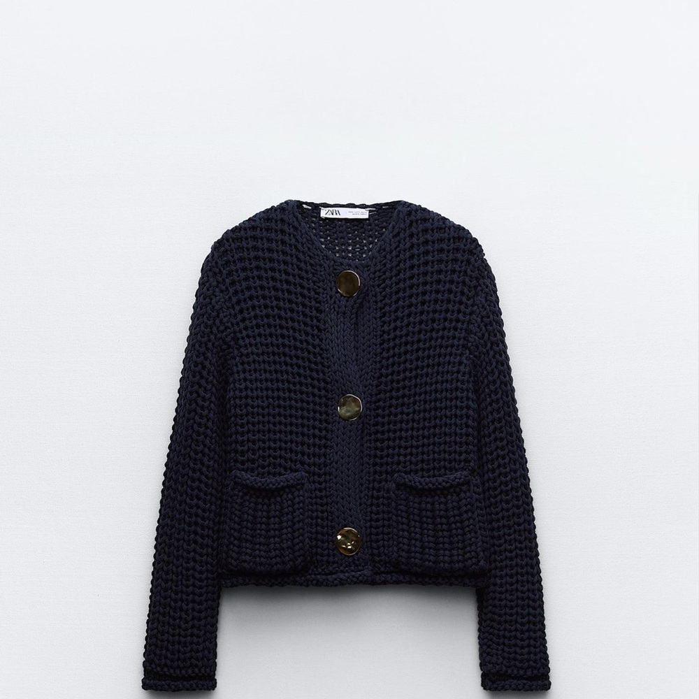 Zara Chunky Knit Cardigan